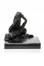 Auguste Rodin (Paris, 1840-1917, Meudon)L'Ecclésiaste, modèle créé en 1898 Bronze...
