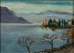 Albert Marquet (Français, 1875-1947)Le lac de Genève à Montreux, 1937Toile...