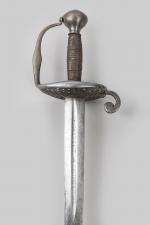 Forte épée de cavalerie « Wallonne »

Fusée filigranée (rétractée). Monture...