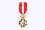 Monaco - Ordre de Saint Charles (créé en 1858) 
Etoile...