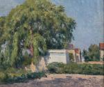 Maximilien Luce (Français, 1858-1941) 
« Le jardin ensoleillé », c....