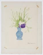 Marie Laurencin (Française, 1883-1956) 
Bouquet de fleurs, c. 1907 

Crayon...