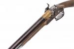 Fusil de chasse double à silex transformé à percussion 

Canons...