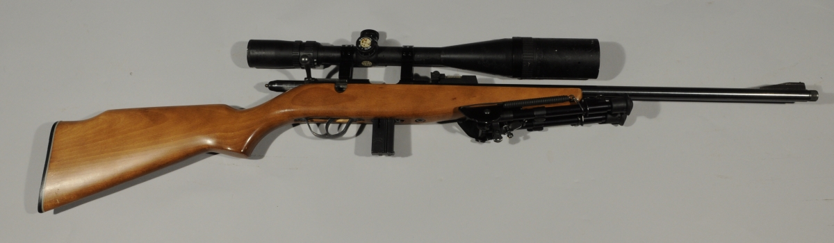 carabine GAUCHER Gazelle silence calibre 22 lr. + lunette Tasco 4x32  450,00€ - Gatimel Armurier - Armurerie