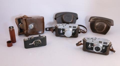 Agfa Vintage LOT 75mm BOBINE ZEISS IKON AGFA KODAK camera ANCIEN APPAREIL projecteur 