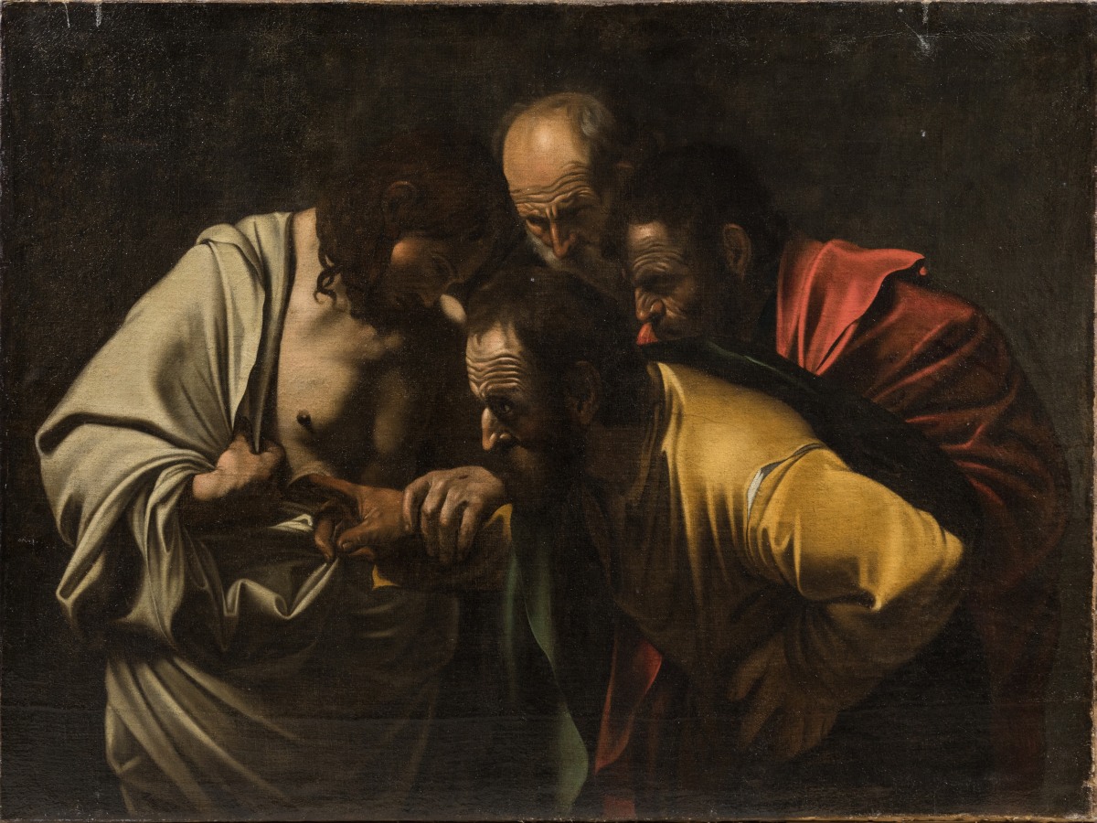 джованни франческо гверчино. караваджо уверение фомы. неверие фомы картина. неверующий. караваджо неверие апостола фомы.