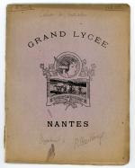 RENE MAUBLANC AU LYCEE GEORGES CLEMENCEAU A NANTES, 1896-1909 ...