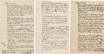 [Arts-Politique]RÉUNION de 8 MISSIVES adressées à Stephen PICHON (1857-1933), député...