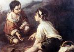 D'APRÈS BARTOLOMÉ ESTEBAN MURILLO (1617-1682) 
Enfants jouant aux dés

Procédé de...