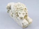 d'après CANOVA Lion couché d'après le modèle sculpté pour la...