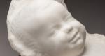 Gaston TOUSSAINT (Rocquencourt, 1872-Paris, 1946) Tête de bébé souriant Marbre...
