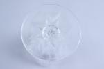 SERVICE en cristal comprenant TRENTE-ET-UNE pièces dont : DIX VERRES...