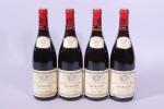 MORGON, Villerose, Louis Jadot, 1995, quatre bouteilles dont une à...