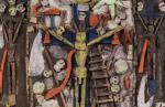ARMAND AVRIL (Né en 1926 à Lyon) Crucifixion, 2014Technique mixte,...