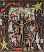 ARMAND AVRIL (Né en 1926 à Lyon) Crucifixion, 2014Technique mixte,...