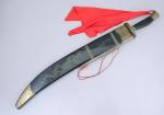 Chine, moderne.Épée de style Tai-Chi,poignée et fourreau en bois peint...