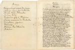 [Littérature - Théâtre] MANUSCRIT INÉDIT ATTRIBUÉ À GABRIEL GILBERT (V.1620-V.1680)...