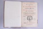 MONTFAUCON. L'antiquité expliquée et représentée en figures.Paris, libraires associés. 1719-172415...