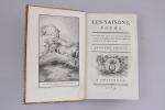 SAINT AMANDLes Saisons. Poème. Septième édition.Amsterdam, 1775.Grand in-8 (230 X...