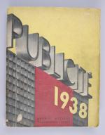 Documentation - Publicité de l'entre-deux-guerres
"Publicité 1938". "Arts et métiers graphiques...
