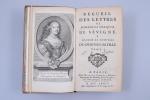 SEVIGNE, Marie de Rabutin-Chantal, Marquise de. Recueil des Lettres de...