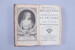 SEVIGNE, Marie de Rabutin-Chantal, Marquise de. Recueil des Lettres de...