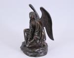 Théodore Gechter (1796-1844) 
L'Ange aux Écritures

Épreuve en bronze à patine...