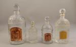 Guerlain, années 1970-1980 

Assortiment de 13 flacons en verre incolore...