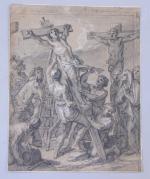 François Verdier (1651-1730)
Suite de quatorze dessins
La Passion du Christ

Crayon, encre,...