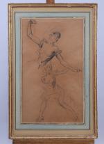 Jules Cheret (1836-1932)
Étude de femme

Sanguine
Signée en bas à droite.

Haut. 32,5...