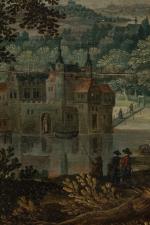 École flamande du XVIIe siècle, entourage de Gillis Van Coninxloo...