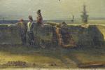 Philippe Tanneur (1795-1878)
Soldats et promeneurs sur les remparts, 1823 (?)

Toile...