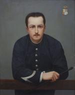 Élie Joseph Laurent (c.1850-?) Comte Jean de Blou, sous-officier au...