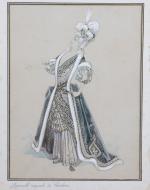 Alfred Choubrac (La Chapelle, 1853-1902, Paris) 
Homme en costume de...