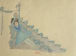 Zig (Paris, 1882-1936), Louis Gaudin, dit"Les mariés"Crayon et aquarelle.Signé.Haut. 29...