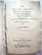 [Littérature] EDITIONS DU XVIe SIÈCLE3 volumes « Les Vies des hommes...