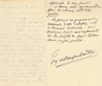 [Presse - Littérature]GUY DE MAUPASSANT (1850-1893)L.A.S., Cannes, 17 novembre 1884,...