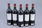 SAINT-ESTEPHE, Grand Cru Classé, Cos d'Estournel, 2006, 5 bouteilles. Niveau...