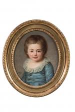 Antoine Vestier (Français, 1740-1824) 
Portrait d'Amable de Fontanges, 1787 

Toile....