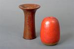 Henri SIMMEN  (1880-1963)Vase cylindre à large col évasé en...