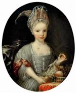 Guillaume LE MARCHAND (Dieppe 1673 - 1719)Portrait de jeune fille.Toile...