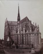 Édouard-Denis BALDUS (1813-1889)Chevet de la Cathédrale, Amiens, 1860Épreuve d'époque sur...