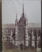 Édouard-Denis BALDUS (1813-1889)Rosace de la cathédrale, Amiens, 1855Épreuve d'époque sur...