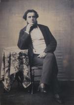 GAUTHIER photographeHenri Guenau de Mussy, 1860Épreuve d'époque sur papier salé.Mention...