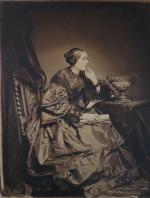 Antoine-Samuel ADAM-SALOMON (1818-1881)Portrait de femme (entourage de Franz Lizt?), vers...