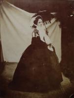 Pierre Louis PIERSON (1822-1913)La Comtesse de Castiglione à l'ombrelle portrait...