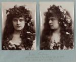 NADAR (Atelier)Julia Feyghine (1861-1882), vers 18822 épreuves sur papier albuminé...