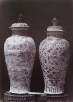 Juan LAURENT (1816-1870)Potiches anciennes de la Chine (collection du palais...