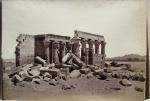 Henri BÉCHARD (actif 1870-1880)Temple de Maharrakka. Ouest (Nubie) n°8Karnak :...