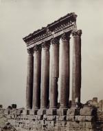 Félix BONFILS (1831-1885)Grande colonne du Temple du Soleil, Baalbek, Syrie,...